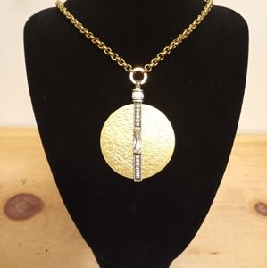 24inch Gold Plated and Diamond Accent Necklace